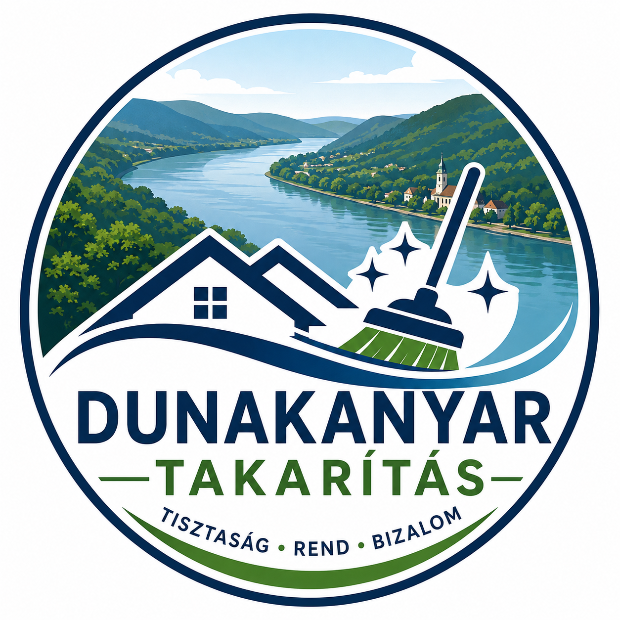 Dunakanyar Takarítás logó